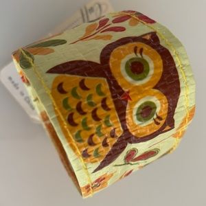 Owl cuff bracelet mushroom boho flower BlueQ snaps